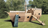 Wooden Swing Set