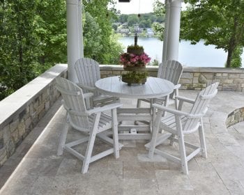 48 inch counter height table and chairs.