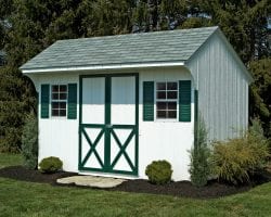 painted sheds for sale - green acres outdoor living