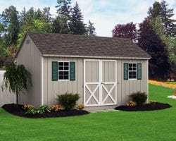 Cape Cod Wooden Shed.