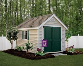 Deluxe Vinyl Sheds.