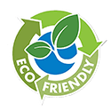 Eco Friendly logo.