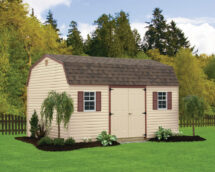 Dutch Barn style garden shed