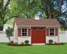 Vinyl Deluxe Quaker Shed.