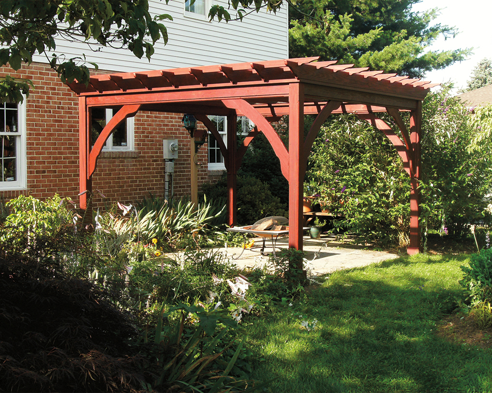 Deluxe Wooden Pergola