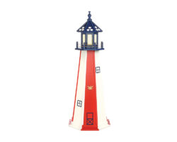 5' Patriotic Lighthouse.