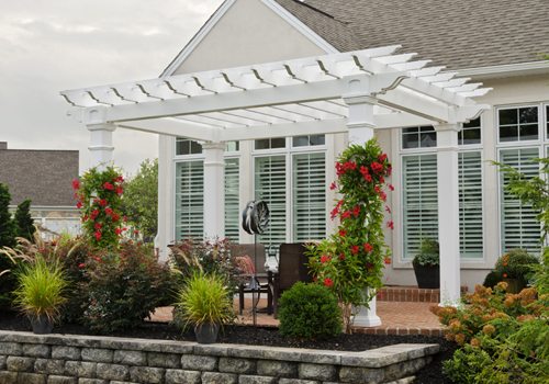 Vinyl Traditional Pergola