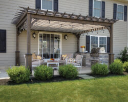 Traditional Wood Pergolas.