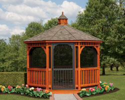 Octagon Wooden Gazebo.