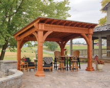 Santa Fe Cedar Pavilion.