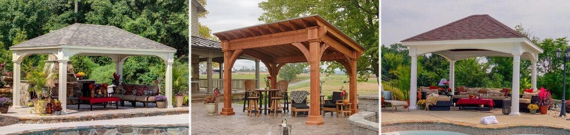 Wood & Vinyl Pavilions
