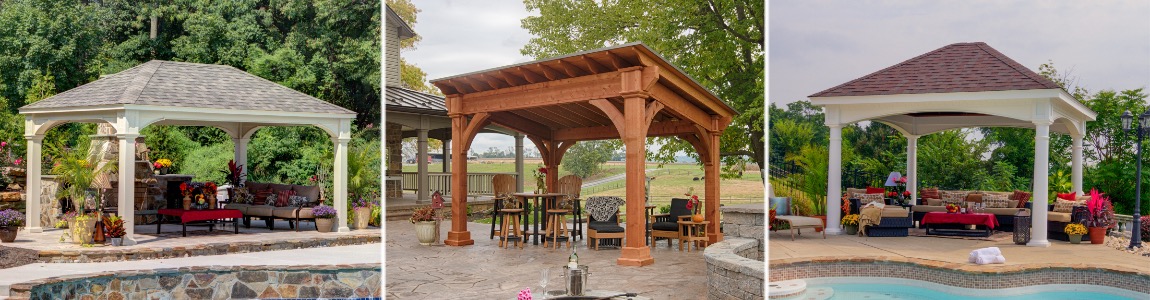 Wood & Vinyl Pavilions