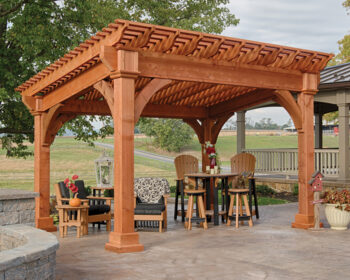 Santa Fe Wooden Pergola.