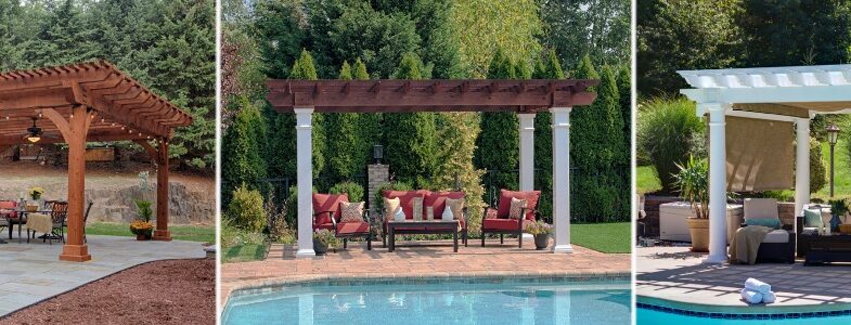 Wood & Vinyl Pergolas