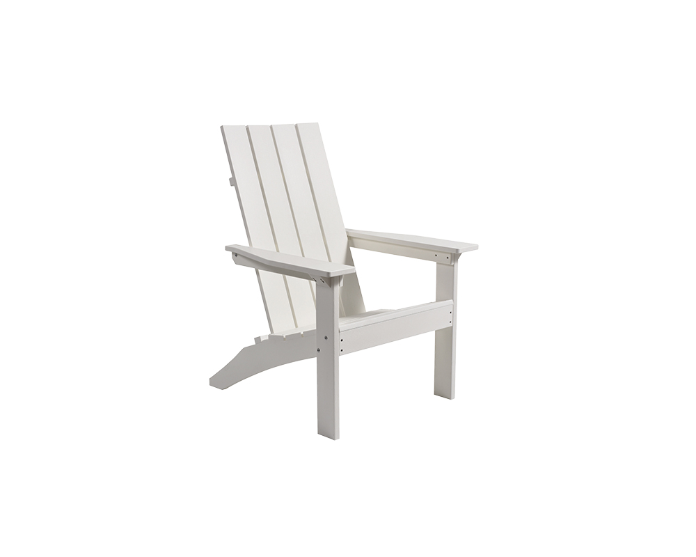 White Mayhew stationary adirondack chair.