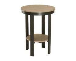Poly Round End Table (Bar Height).