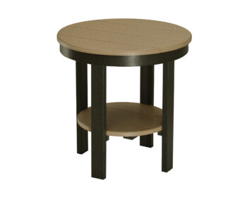 Poly Round End Table (Regular Height).