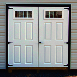 14' 4-Lite Fiberglass Doors.