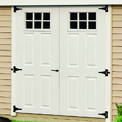10' 6-Lite Fiberglass Doors.