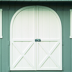 5' Arched Wooden Door.