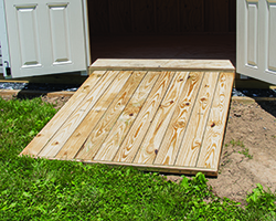 14' Shed Ramp.