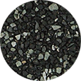 Charcoal Gray Asphalt Shingle Sample.