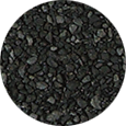 Dual Black Asphalt Shingle Sample.