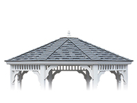 Standard Roof with asphalt shingles.