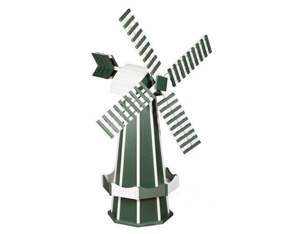 Turf Green & White Windmill.
