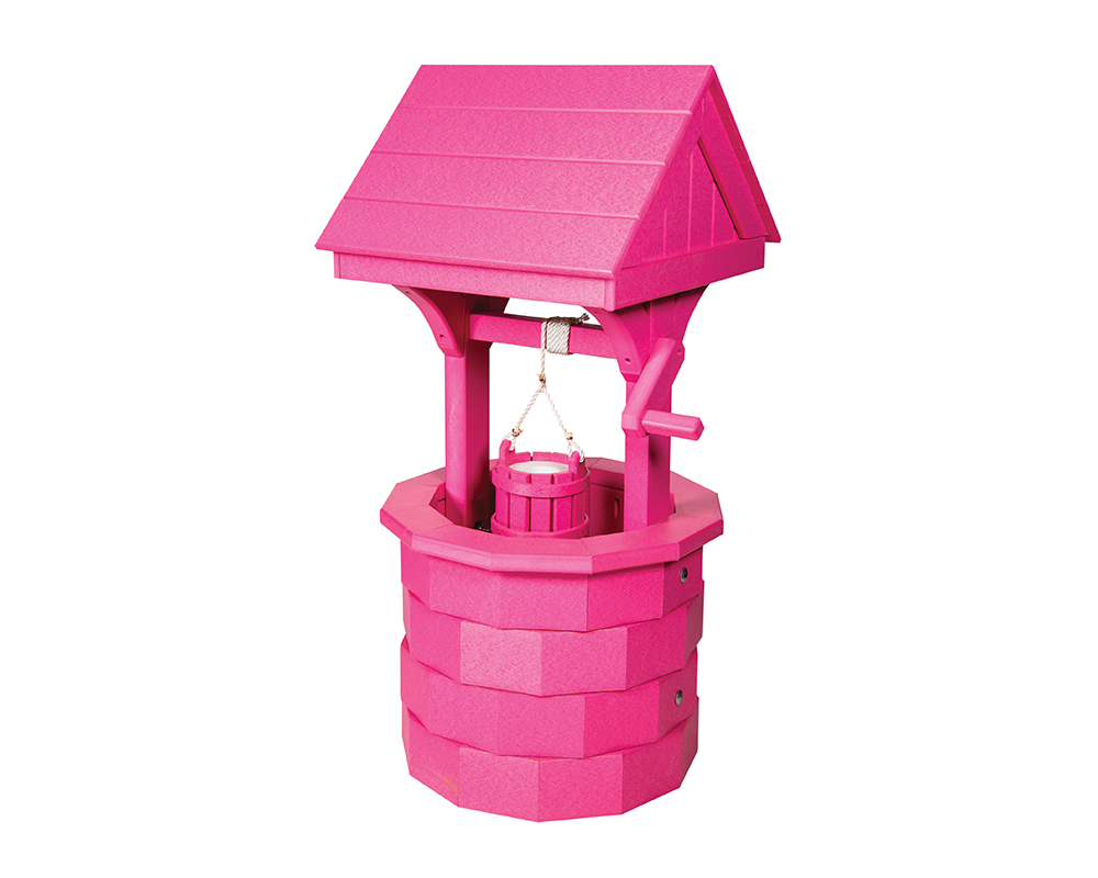 Pink Poly Wishing Well.