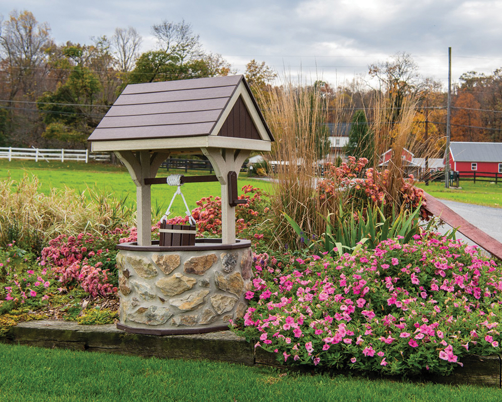 Beautiful Stone Wishing Well.