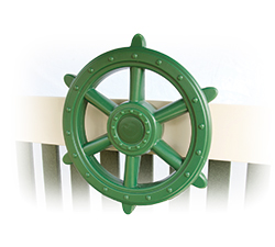 Ship's Wheel in Green.