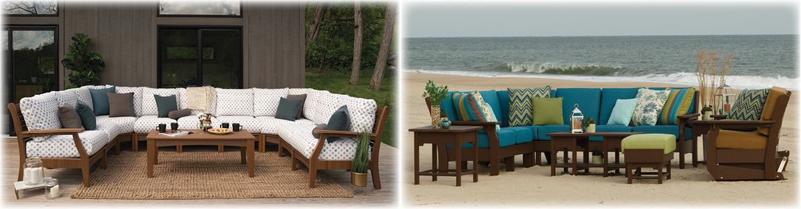 Classic Terrace Deep Seating Sofa Set, Van Buren Deep Seating Sofa Set.