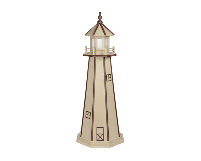 Standard Poly Lighthouse Lawn Ornament | Green Acres Outdoor Living