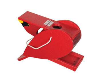 Cardinal Poly Bird Feeder.