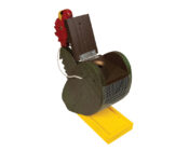 Rooster Wood Bird Feeder.