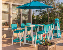 8' Surf-Aira Bar Table Set.