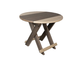 Folding Round Table.