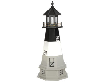 4 FT Oak Island Lighthouse with Base.