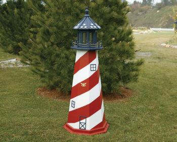 5' Patriotic Cape Hatteras Lighthouse Lifestyle Image.