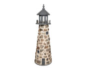 stone LH 5' lighthouse gray top.