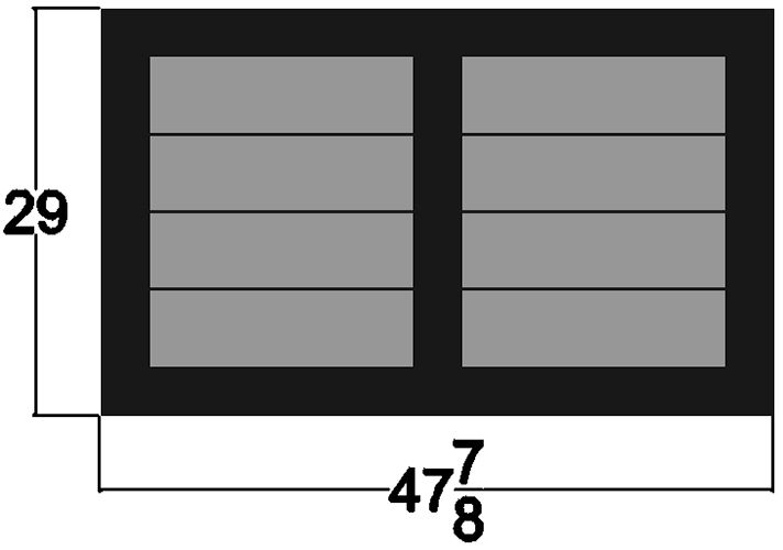 Ec Woods 48 Bar Dimensions.