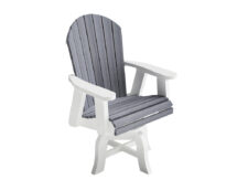 Fanback Swivel Chair.