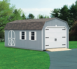 Garage Painted Dutch Barn.
