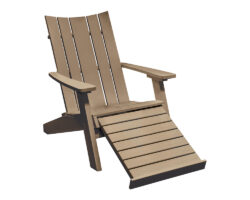 Liberty Adirondack Chair w/ Pullout Footrest.