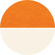 Tangerine on White.