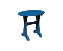 Oval End Table.