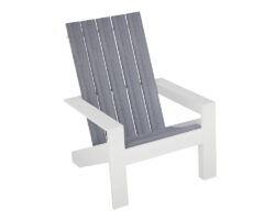 Sleek Adirondack Chair.