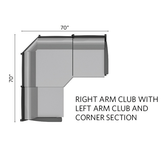 Classic Terrace Sectional Arrangement 1.