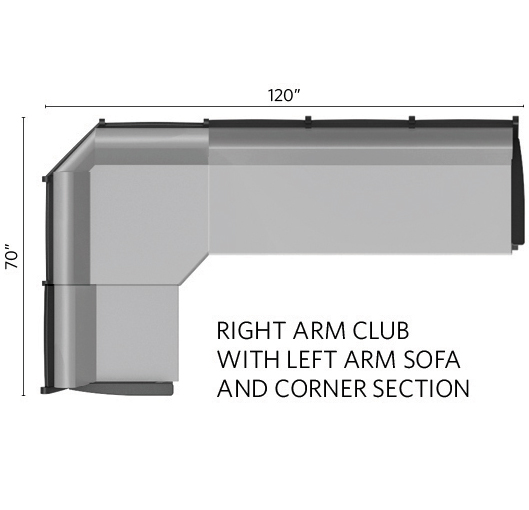 Classic Terrace Sectional Arrangement 3.